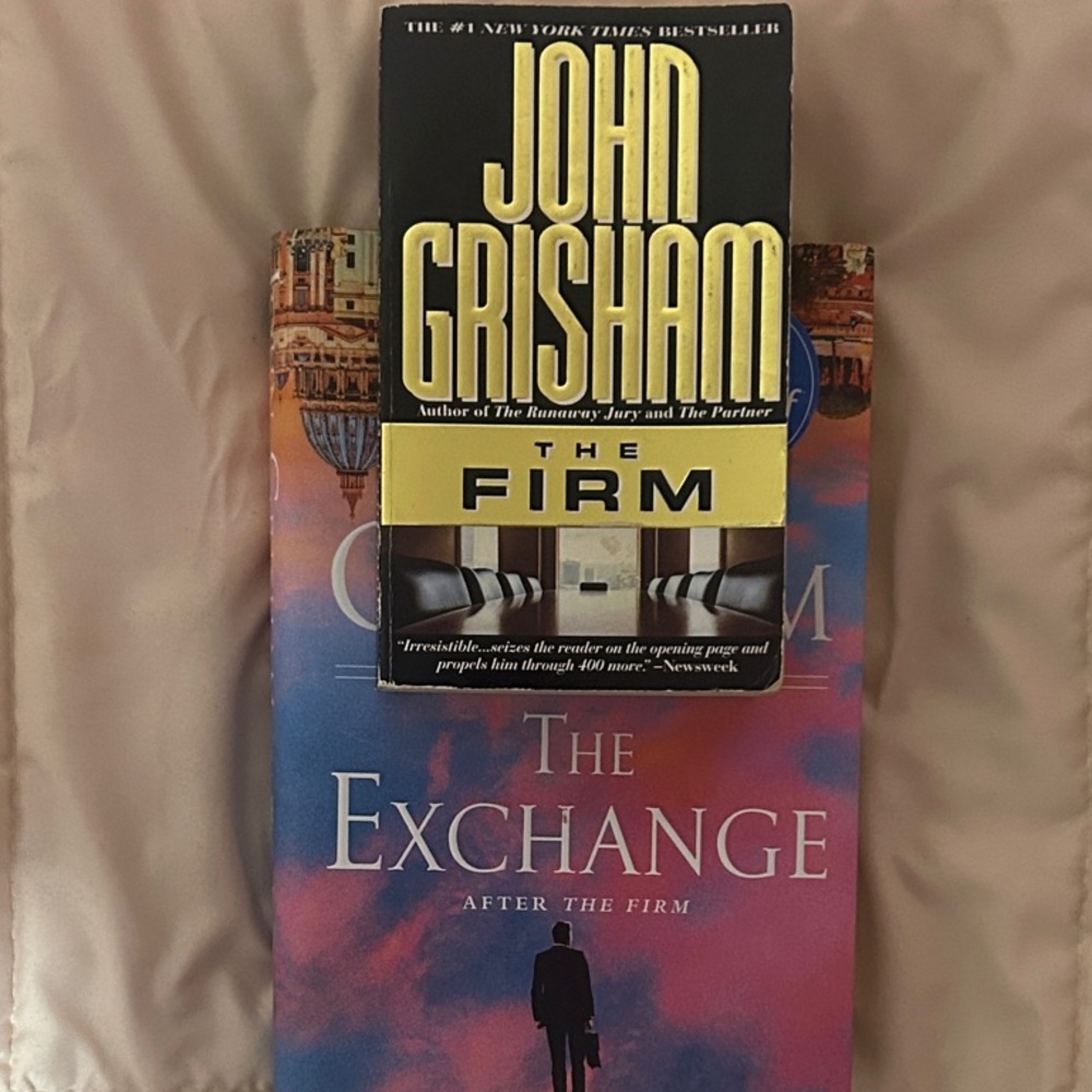 John Grisham Book Set - The Firm & The Exchange